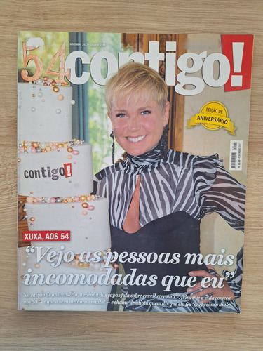 Revista Contigo 2198 Xuxa Nicolas Prattes Glória Pires (Usado)