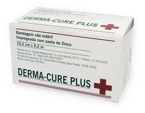 Curativo Bota De Unna Derma Cure Plus 10,2cmx9,2m