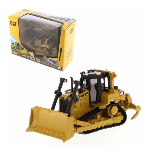 Tractor Tipo Pista Caterpillar D6r A Escala 1:64 - Serie De 