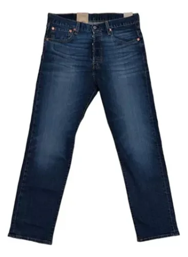 Pantal n Jean Levi Strauss Hombre 501 Slim Fit Azul W32 L32