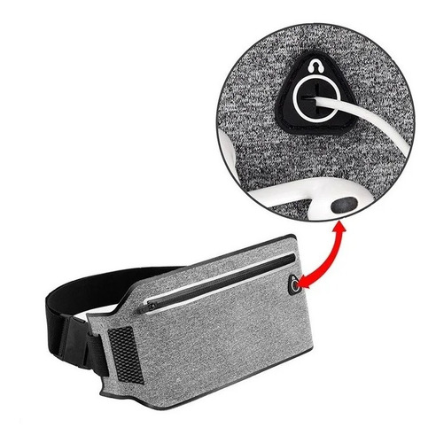 Imagem 5 de 5 de Pochete Fitness Porta Celular Academia Slim