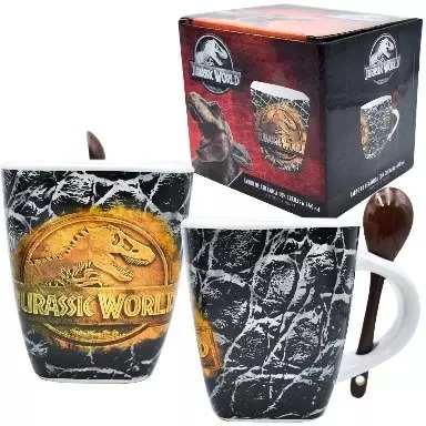 Taza Cuadrada Jurassic World