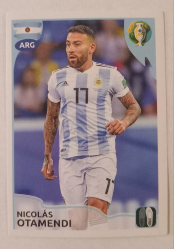 Nicolás Otamendi # 219 Figurita Copa América Brasil 2019