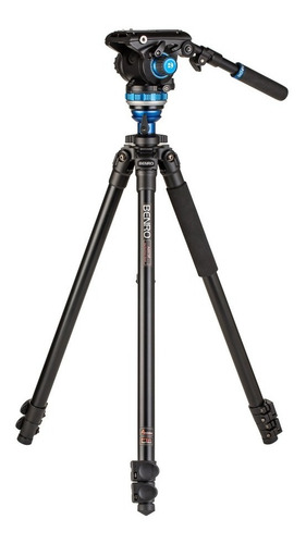 Imagen 1 de 10 de Tripode Profesional Benro Cabezal Video Fluido A3573fs6