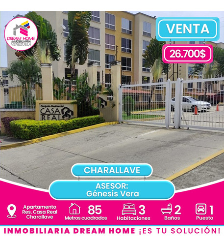 Apartamento En Venta  Conjunto El Residencial Casa Real - Charallave.