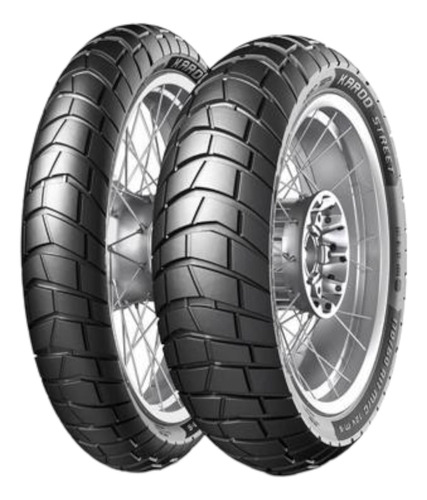 Kit Pneu Lander Karoo Street 90/90-21 + 120/80-18 + Brinde