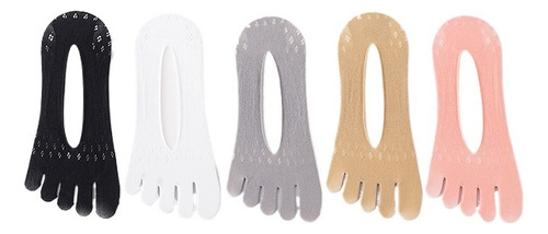 5 Pares De Calcetines De Mujer Calcetines Dedos Dedos