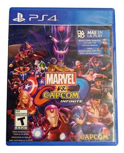 Marvel Vs Capcom Infinite Ps4 Usado