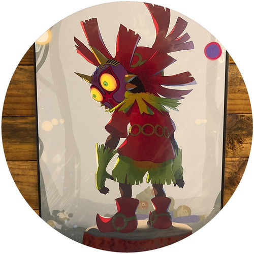 Cuadro Poster Skull Kid 002, Zelda, Breath Of The Wild