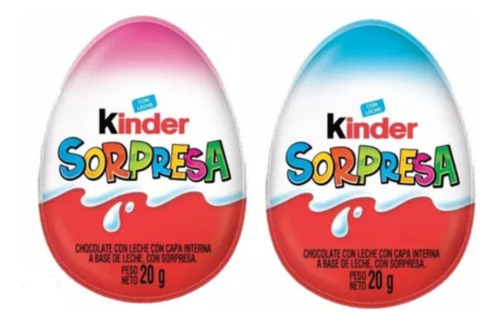 Huevos Kinder Sorpresa Pack Caja 12 Unidades