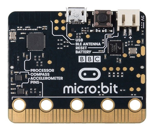 Kit Microbit Go Bundle, Pequeña Computadora Programable.