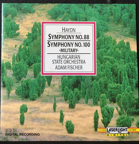 Haydn Symphony No. 88, Symphony No 100 Military Cd Usado