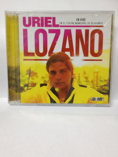 Cd + Dvd Uriel Lozano En Vivo 