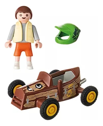 Playmobil - Linea Special Plus Niño Karting Y Casco