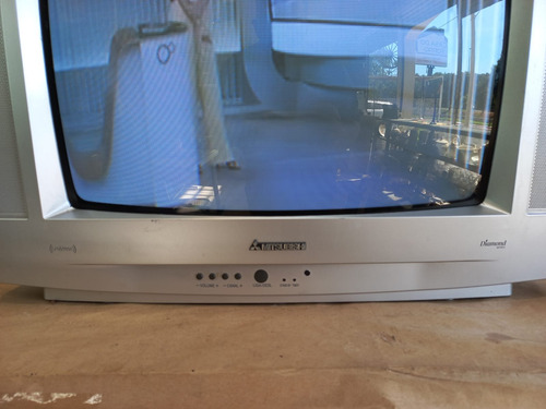 Tv Mitsubishi Diamond 20pol Audio Video Funciona 110/220v (Usado)