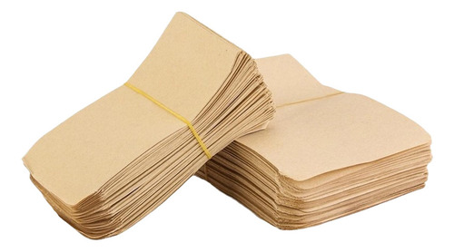 2 Paquete De 2-4 Bolsas De Regalo Marrones Vacías 2 Piezas