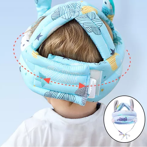 Casco de seguridad del bebé del niño, sombrero de protección del bebé del  bebé del amortiguador ajustable