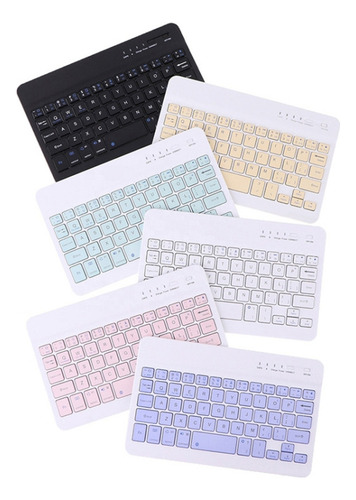 Teclado Bluetooth Inalámbrico Universal For Tableta De 10 P