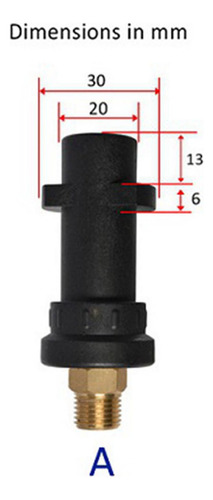 Conector De Pistola De Espuma Generador De Espuma Multi