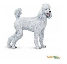 Figura De Perro Poodle Marca Safari