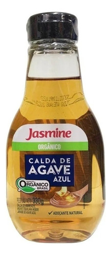 Calda De Agave Azul Adoçante Orgânico Liquido Jasmine 330g