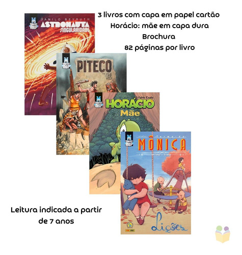Coleção Graphics Msp Kit Com 4 Histórias Em Quadrinhos, Editora Panini