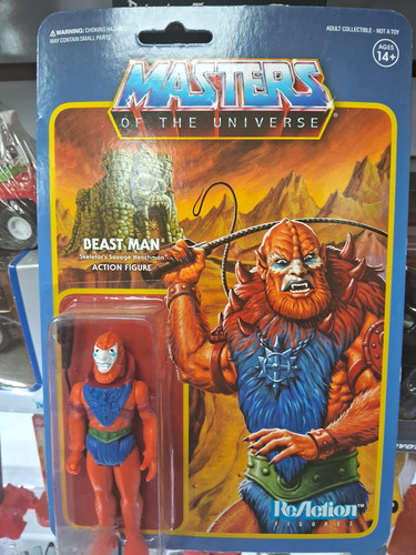 Beast Man Masters Of The Universe Reaction Super 7