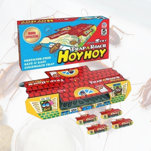 Trampa Pegajosa Hoy Hoy Para Cucarachas En Casa 15 Piezas