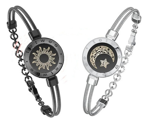 D Pulseras Vibration & Light Up For Love Para Parejas