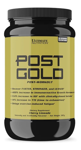 Ultimate Nutrition | Post Gold | 30 Serving | Cherry Limeade