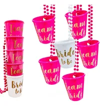 Comprar Vasos 6 Shots Tequileros Despedida Soltera Team Bride To Be