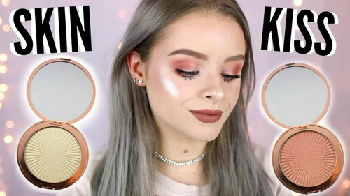 Makeup Revolution Iluminador Facial Skin Kiss Golden Kiss