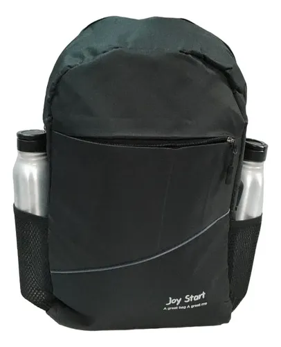 Mochila Porta Notebook Con 2 Cierres 40x25x20