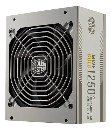 Foto real de Cooler Master MWE Gold 1250W Full Modular