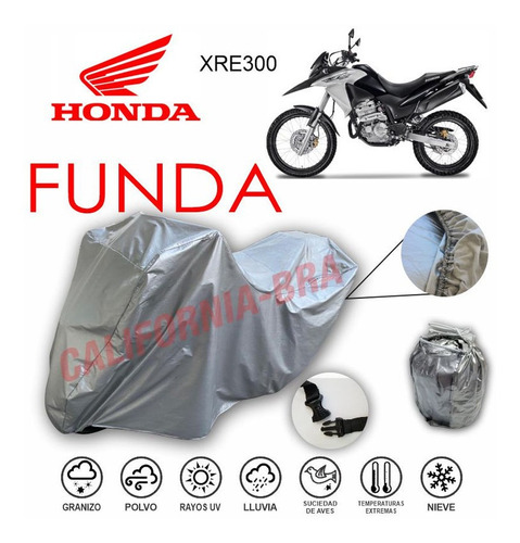 Funda Cubierta Lona Moto Cubre Honda Xre300