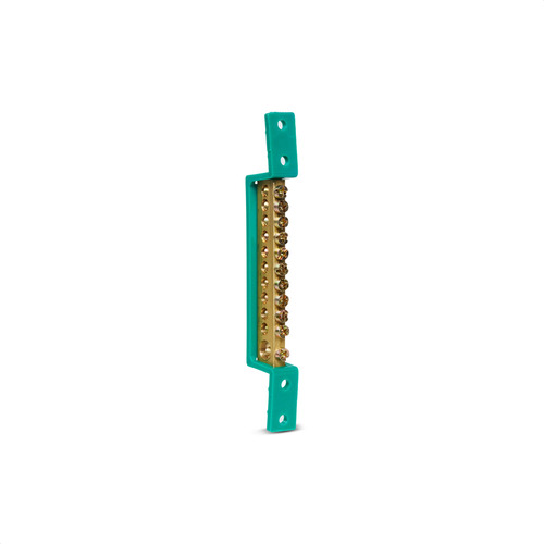 Barramento Terra 11 Terminais Verde Sbt11 - Steck