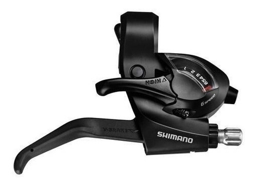 Imagen 4 de 7 de Palanca Shimano Integrada Freno/cambio 6v Ef41 Tourney Par