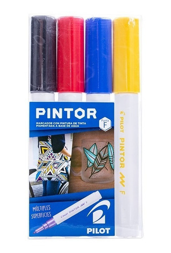 Marcadores Pilot Pintor Set 4 Unidades