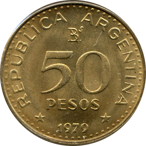 Lote De 15 Monedas De 50 Pesos Argentinas