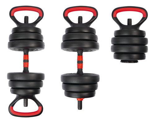 Kit de pesas rusas Halter Ring Bar 6 en 1 para culturismo, 30 kg, Yangfit