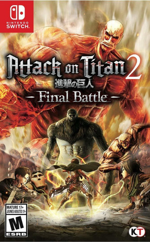 Attack On Titan 2 Final Battle Para Nintendo Switch