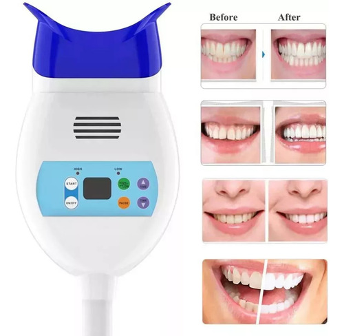 Máquina Blanqueadora De Dientes Portátil Con Lámpara De Luz