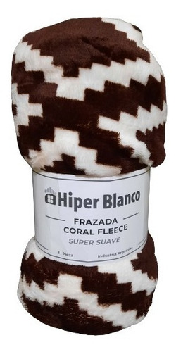 Frazada 2 1/2 Microfibra Coral Fleece Flannel Super Suave