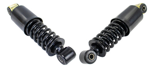Kit Mola Amortecedor Traseiro Cabine Mb Atego Axor Par