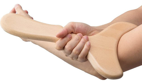 Herramienta De Drenaje Linfático De Madera Gua Sha Sculpture