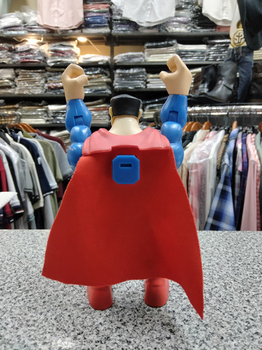 Dc Superman, Rescue Heroes World Action, Fisher-price!! (Usado)