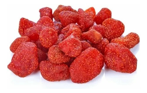 Morango Glaceado Desidratado 500g Premium Casa Bela