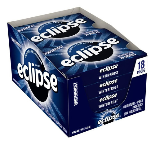 Goma De Mascar Eclipse Big E, 60 Unidades (paquete De 4)