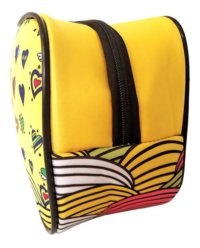 Imagen 3 de 5 de Neceser Portacosmeticos Porta Cosmeticos Neceser Yellow Dog