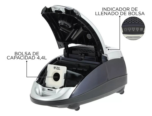 Aspiradora Arrastre 2200w Ut-kraftdig Ursus Trotter